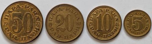 Joegoslavië - muntenset, Postzegels en Munten, Munten | Europa | Niet-Euromunten, Setje, Joegoslavië, Ophalen