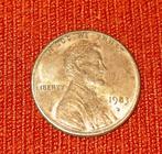 Oude Munt Lincoln penny one cent 1983 D, Ophalen of Verzenden