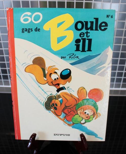 Dos ronds Boule & Bill 6 Eo 1970. en Très Bon état., Boeken, Stripverhalen, Gelezen, Eén stripboek, Ophalen of Verzenden
