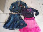 m 134-140 stoer setje van Nono jeansjas, longsleeve, rok en, Kinderen en Baby's, Ophalen of Verzenden, Zo goed als nieuw, Setje