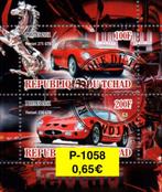 postzegelvel, Postzegels en Munten, Ophalen of Verzenden, Gestempeld, Auto's