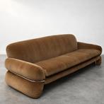 Canapé trois places italien en velours, Maison & Meubles, Canapés | Sofas & Chaises Longues, Enlèvement ou Envoi, Comme neuf