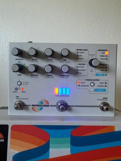 Hologram Microcosm, Muziek en Instrumenten, Effecten, Ophalen