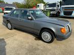 Mercedes-Benz 200-serie *W124-250D 5CYL* (bj 1988), Auto's, 4 deurs, Mercedes-Benz, Bedrijf, Zilver of Grijs