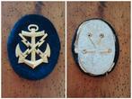 Kriegsmarine Duitse militaire insigne uit de WW2, Verzenden, Marine