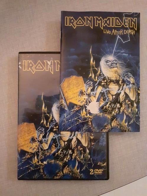 Dvd Iron Maiden Live After Death., Cd's en Dvd's, Dvd's | Muziek en Concerten, Zo goed als nieuw, Muziek en Concerten, Alle leeftijden