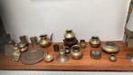 Indiase koperen potjes en vaasjes 1880/90, Antiek en Kunst, Ophalen, Koper