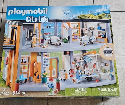 Playmobil ziekenhuis pakket, Kinderen en Baby's, Speelgoed | Playmobil, Zo goed als nieuw, Ophalen