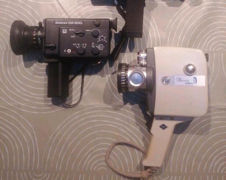 Lot 8mm cameras 2 stuks, TV, Hi-fi & Vidéo, Caméscopes analogiques, Enlèvement