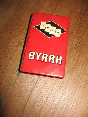 Byrrh reclame  speelkaarten doosje