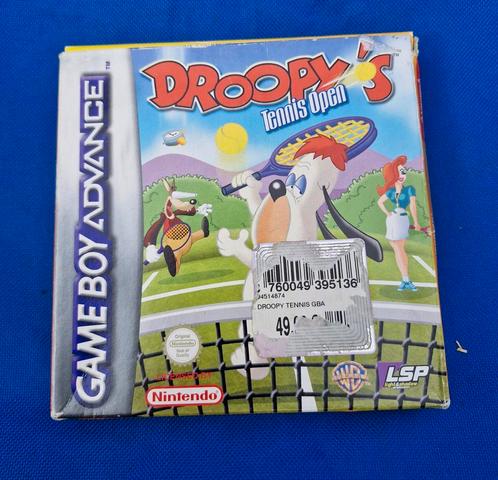 Droopy's Tennis Open GBA complet, Consoles de jeu & Jeux vidéo, Jeux | Nintendo Game Boy, Comme neuf, Sport, Enlèvement ou Envoi