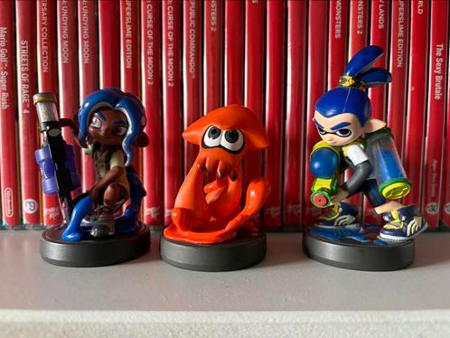 3 x Splatoon Amiibo, Games en Spelcomputers, Games | Nintendo Switch, Zo goed als nieuw, Ophalen of Verzenden