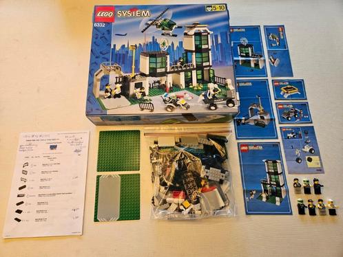 LEGO Police Politie 6332 Command Post Central MET DOOS, Kinderen en Baby's, Speelgoed | Duplo en Lego, Zo goed als nieuw, Lego