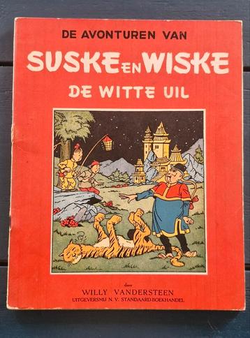 Suske en Wiske De Witte Uil 1e druk 1950 beschikbaar voor biedingen