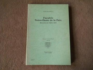 Facultés N-D de la Paix - Rénovation de 1929 à 1965 - Namur disponible aux enchères