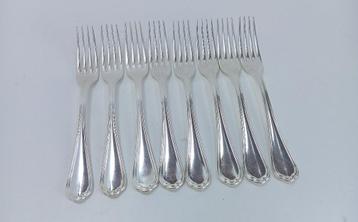 zilver bestek CHRISTOFLE Spatours 8 grote vorken 20,5 cm beschikbaar voor biedingen