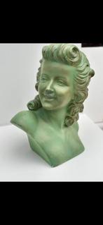 Prachtige buste van een vrouw 1950, Antiquités & Art, Art | Sculptures & Bois, Enlèvement