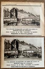 SPONTIN reclame 1932, Verzamelen, Ophalen of Verzenden, Zo goed als nieuw, Overige typen