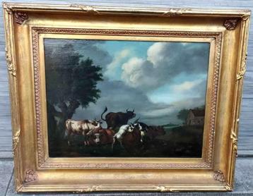 huile sur panneau signe Paul Balthasar ommeganck, Enlèvement