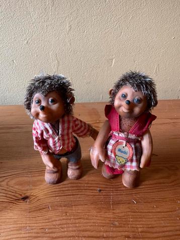 Steiff popjes “Macki & Mucki” beschikbaar voor biedingen