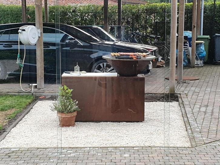 Cortenstaal Bbq, Jardin & Terrasse, Terrasses, Enlèvement
