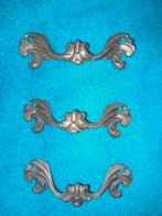 Set koperen handvaatjes / trekkers -> 5€, Antiek en Kunst, Ophalen