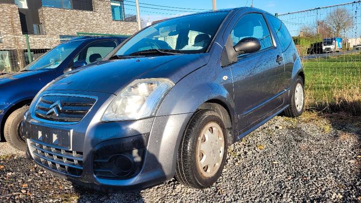 citroen C2 1.1i 64000KM AL GEKEURD ROOS FORM 1STE EIG 2009, Auto's, Citroën, Bedrijf, Te koop, C2, ABS, Airbags, Alarm, Boordcomputer