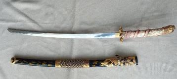 Zeldzame luxueuze en scherpe katana, Verzamelen, Militaria | Algemeen, Ophalen of Verzenden, Landmacht, Zwaard of Sabel