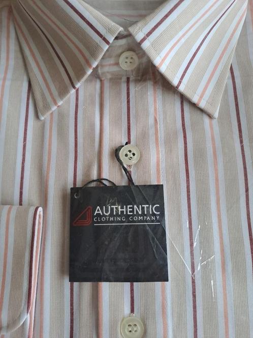 Gestreept overhemd met lange mouwen, Kleding | Heren, Overhemden, Nieuw, Halswijdte 43/44 (XL), Overige kleuren, Ophalen