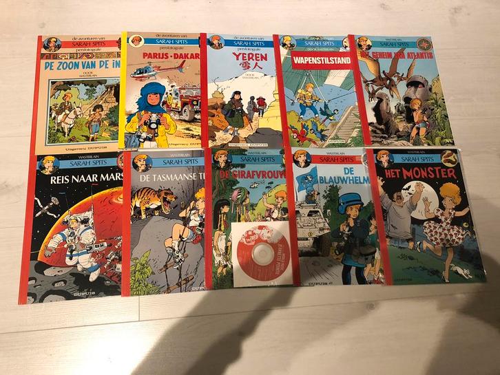 Sarah Spits complete reeks Dupuis, Boeken, Stripverhalen, Zo goed als nieuw, Ophalen of Verzenden