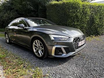 Audi A5 A5 Sportback 35 TFSI S tronic S line business, Cuir, Argent ou Gris, Achat, Entreprise