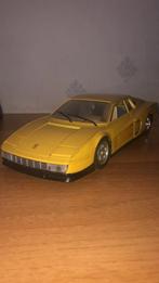 Ferrari Testarossa bburago 1/18, Burago, Utilisé, Voiture, Enlèvement ou Envoi