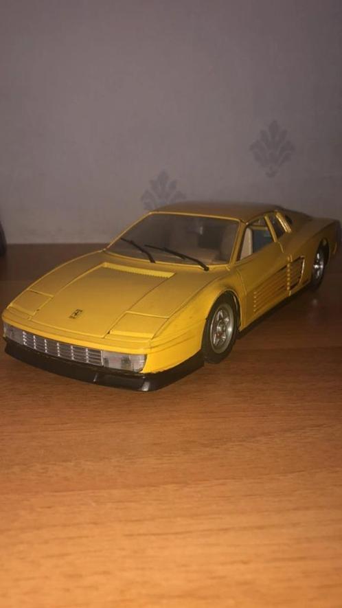 Ferrari Testarossa bburago 1/18, Hobby & Loisirs créatifs, Voitures miniatures | 1:18, Utilisé, Voiture, Burago, Enlèvement ou Envoi