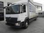 Mercedes-Benz Atego 1524 ero6 met schuifzeil en laadklep, 240 ch, Diesel, TVA déductible, Automatique