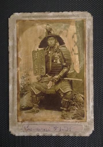 Foto "Samurai" 18 x 12,5 cm  