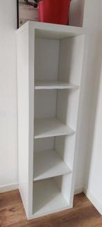 Ikea Kallax 1x4 witte kast, Ophalen, Gebruikt, 100 tot 150 cm, Ikea Kallax