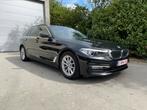 BMW 520D, Auto's, Automaat, Zwart, Leder, Particulier