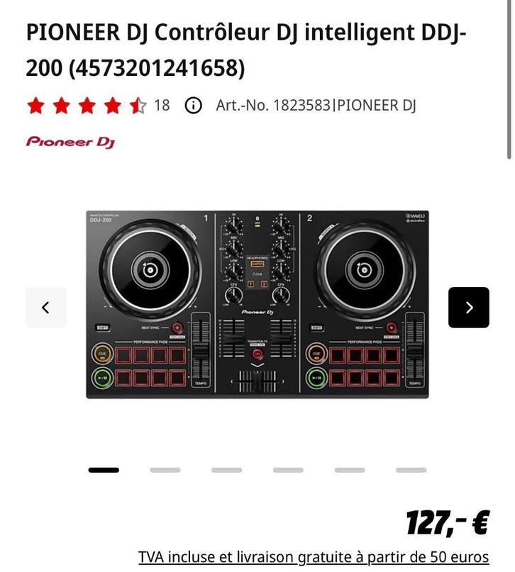 Pioneer DDJ-200, Muziek en Instrumenten, Dj-sets en Draaitafels, Zo goed als nieuw, Dj-set, Pioneer, Ophalen