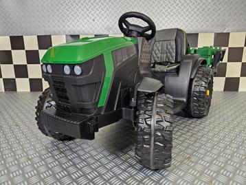 10% SINT KORTING! Kindertractor Farmer - met aanhanger - RC beschikbaar voor biedingen