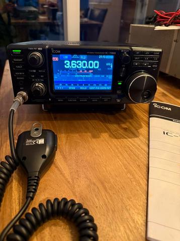 Zeer jonge Icom 7300 met garantie beschikbaar voor biedingen