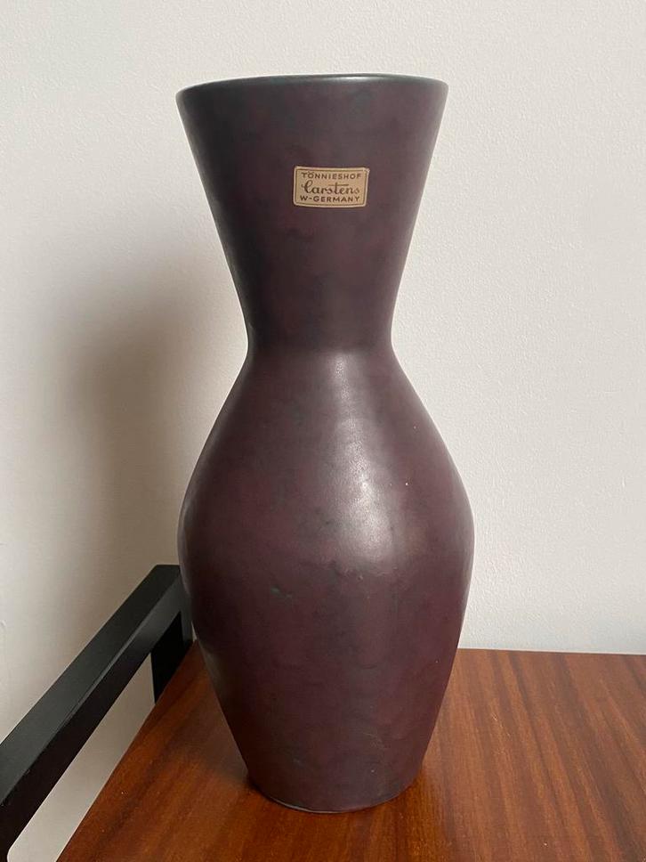 Vintage West Germany Carstens Tonnieshof vaas, Antiek en Kunst, Antiek | Keramiek en Aardewerk, Ophalen of Verzenden
