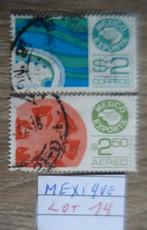 GEEF GEBRUIKTE MEXICAANSE POSTZEGELS, Postzegels en Munten, Verzenden, Gestempeld, Zuid-Amerika