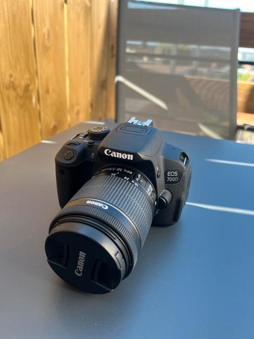 Canon 700D + 18-55mm, Audio, Tv en Foto, Fotocamera's Digitaal, Canon, Ophalen of Verzenden