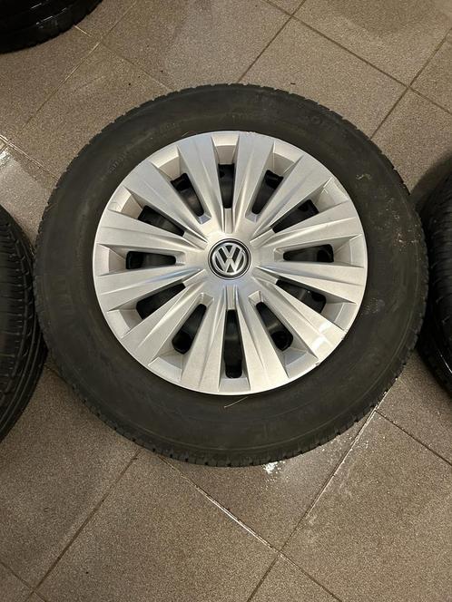 Volkswagen 15 inch banden met velg - winterbanden, Auto-onderdelen, Banden en Velgen, Velg(en), Winterbanden, 15 inch, 195 mm