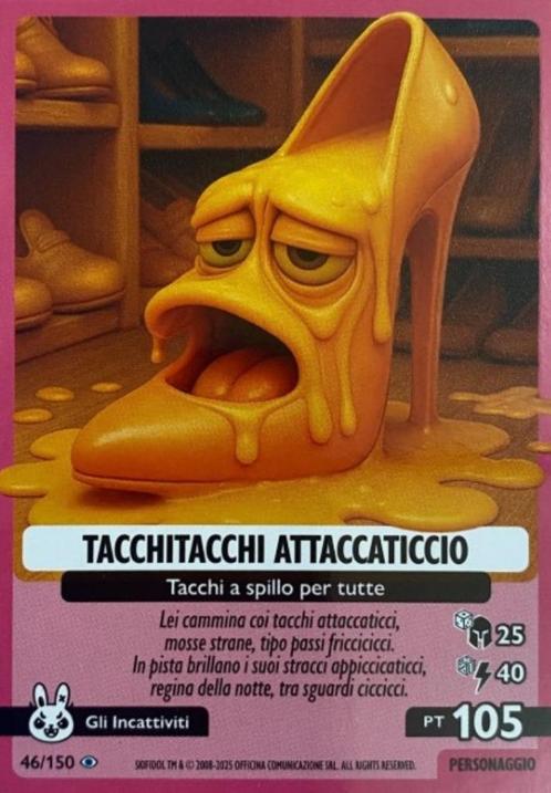 Brianrot TCG - Universo Psichedelico nr 46 - Tacchitacchi, Hobby en Vrije tijd, Verzamelkaartspellen | Overige, Nieuw, Losse kaart
