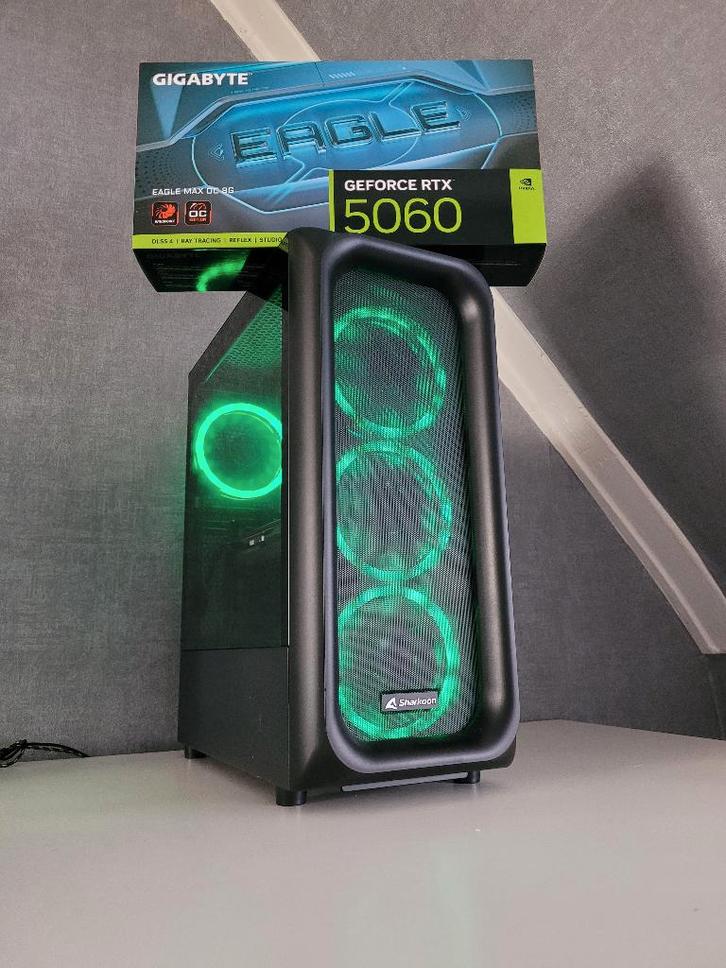 ✅ Game Pc - Ryzen 7 5700G - RTX 5060 - 32 GB - SSD ✅, Informatique & Logiciels, Ordinateurs de bureau, Comme neuf, 4 Ghz ou plus