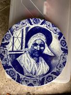 Delfts blauw groot bord, Antiek en Kunst, Ophalen