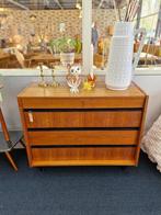 Vintage schoenenkast jaren 70 met extra lades, Ophalen, Gebruikt, Vintage