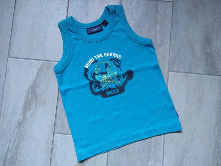 ★ M98 - T-Shirt zonder mouwen Mexx, Enfants & Bébés, Vêtements enfant | Taille 98, Comme neuf, Garçon, Vêtements de nuit ou Sous-vêtements