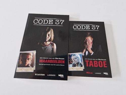 Code 37: Waanbeelden - Taboe €1 per stuk, Boeken, Thrillers, Zo goed als nieuw, België, Ophalen of Verzenden